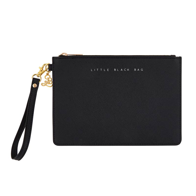 Everyone * needs a little black handbag. The Sela Pouch gives the