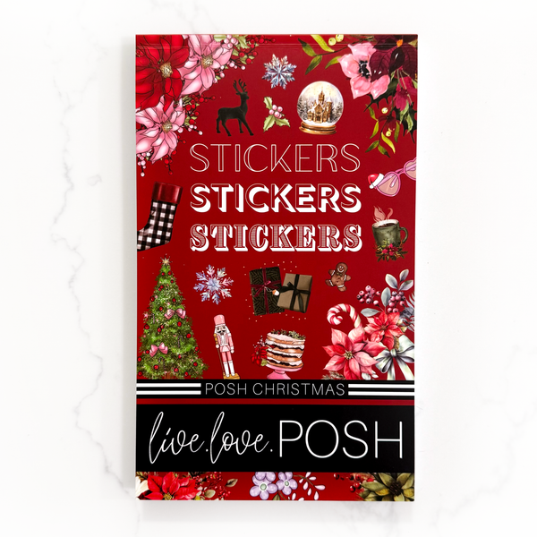 POSH CHRISTMAS DELUXE STICKER BOOK