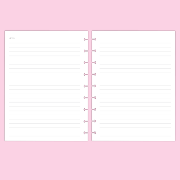 2025 CLASSIC MINIMAL MONTHLY PLANNER INSERTS - 12 Months