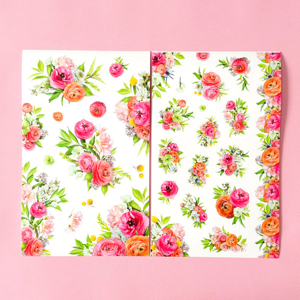 PASTEL BLOOMS STICKER BOOK