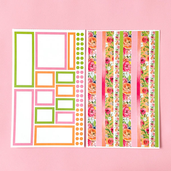 PASTEL BLOOMS STICKER BOOK