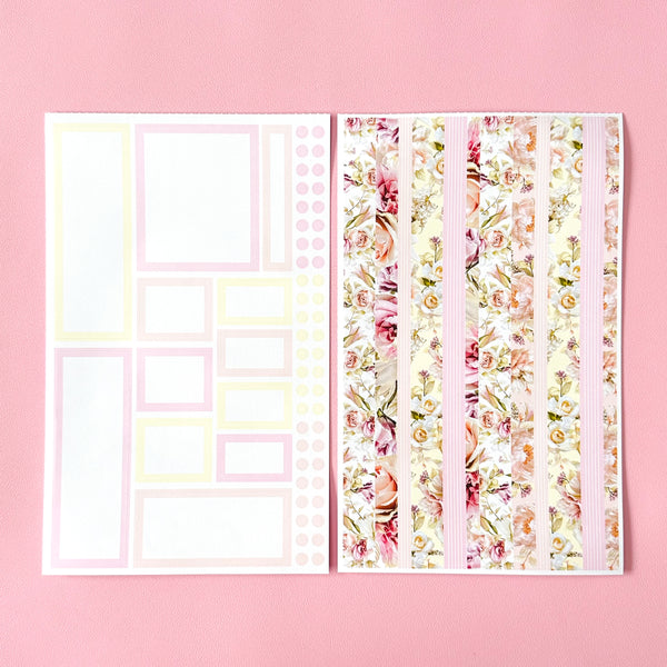 PASTEL BLOOMS STICKER BOOK