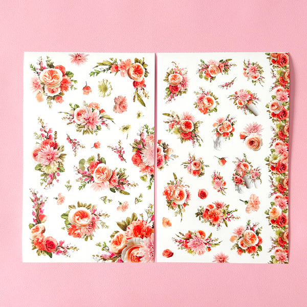 PASTEL BLOOMS STICKER BOOK