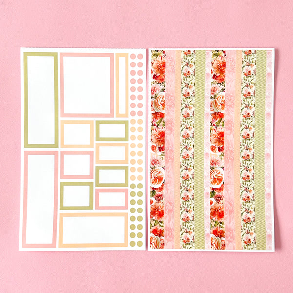 PASTEL BLOOMS STICKER BOOK