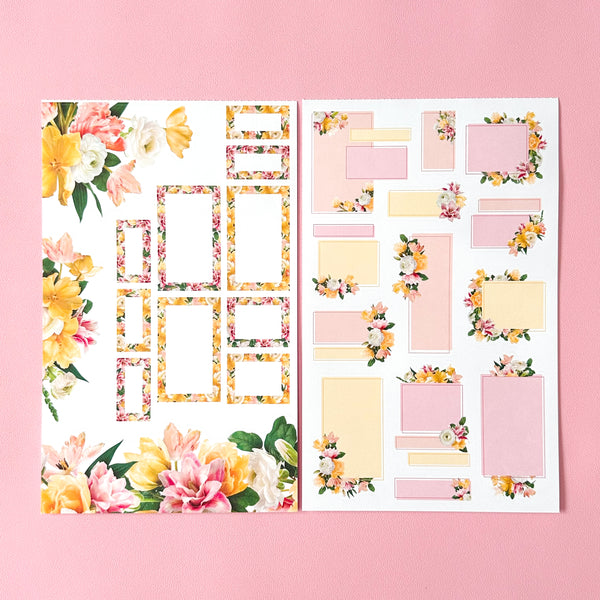 PASTEL BLOOMS STICKER BOOK