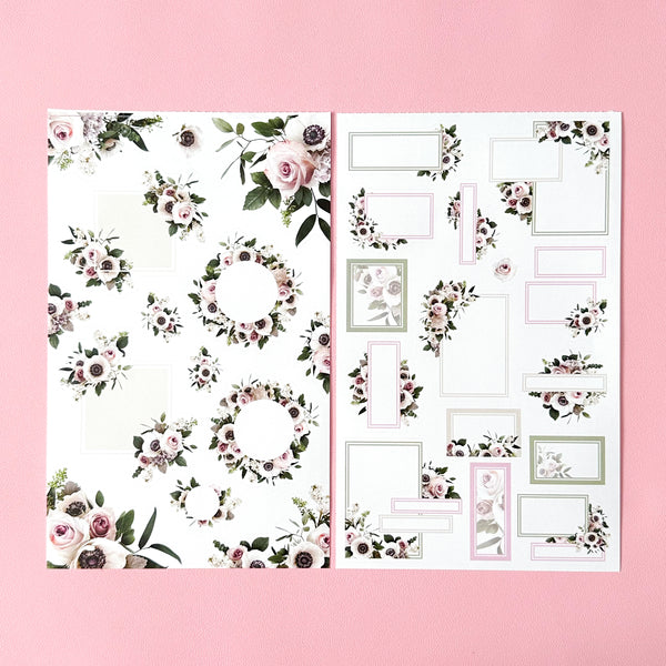 PASTEL BLOOMS STICKER BOOK