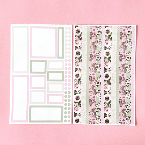 PASTEL BLOOMS STICKER BOOK