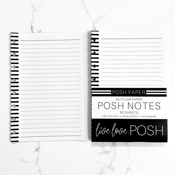 POSH NOTES FILLER PAPER