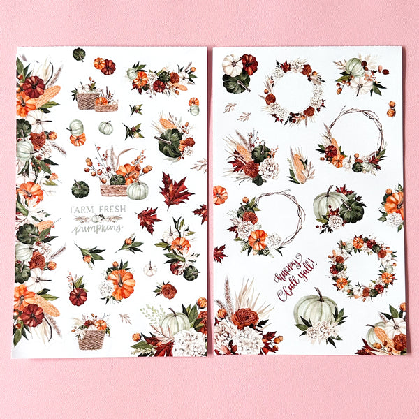 AUTUMN ALLURE DELUXE STICKER BOOK