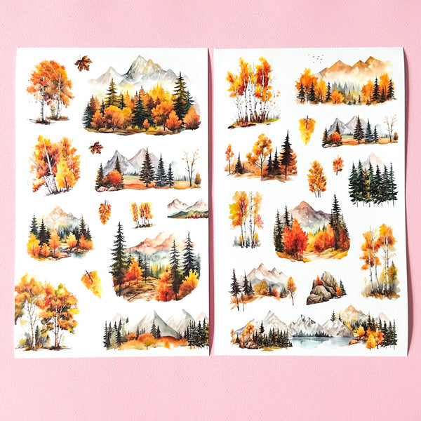 AUTUMN ALLURE DELUXE STICKER BOOK