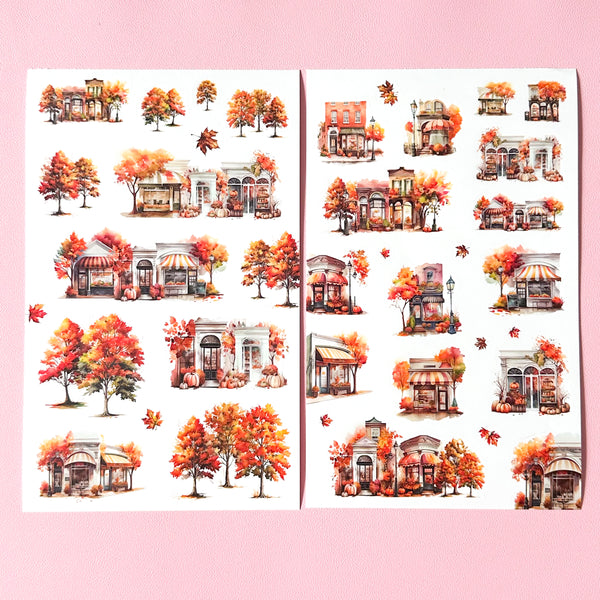 AUTUMN ALLURE DELUXE STICKER BOOK