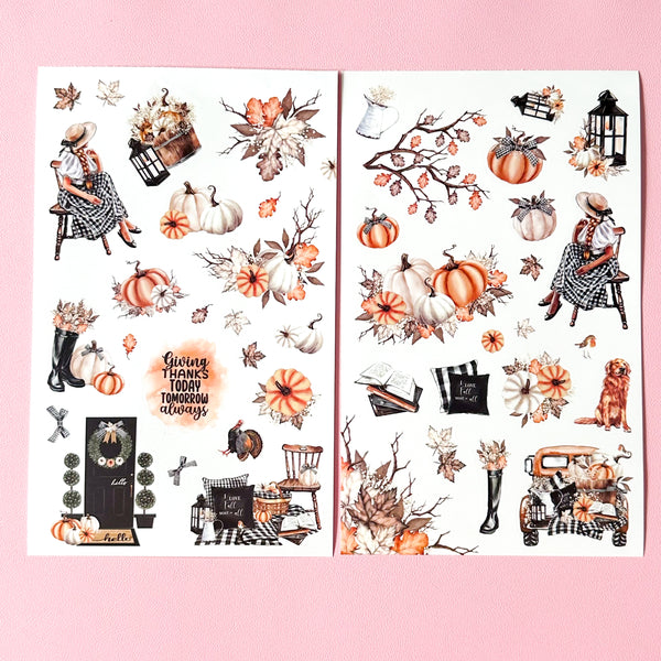 AUTUMN ALLURE DELUXE STICKER BOOK