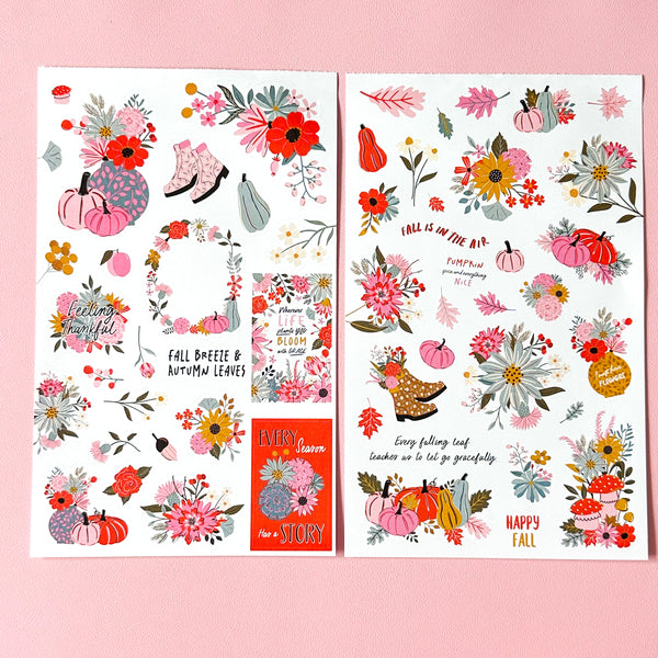 AUTUMN ALLURE DELUXE STICKER BOOK