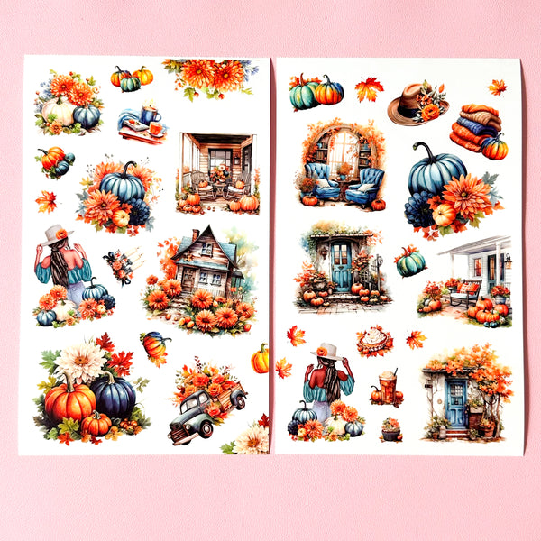 AUTUMN ALLURE DELUXE STICKER BOOK