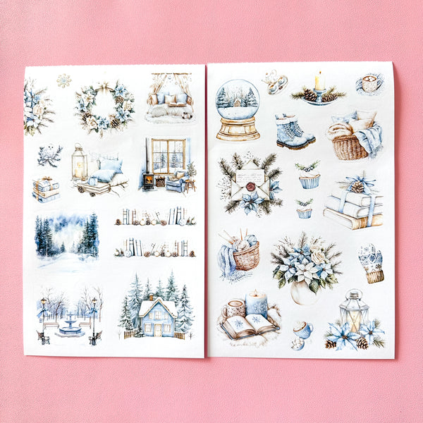 WINTER ALLURE DELUXE STICKER BOOK