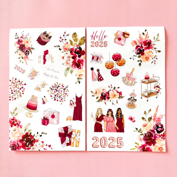 WINTER ALLURE DELUXE STICKER BOOK