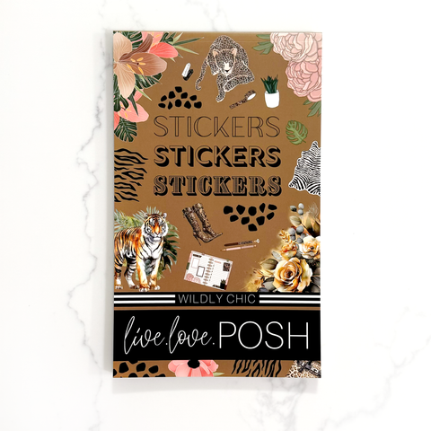 WILDLY CHIC STICKER BOOK