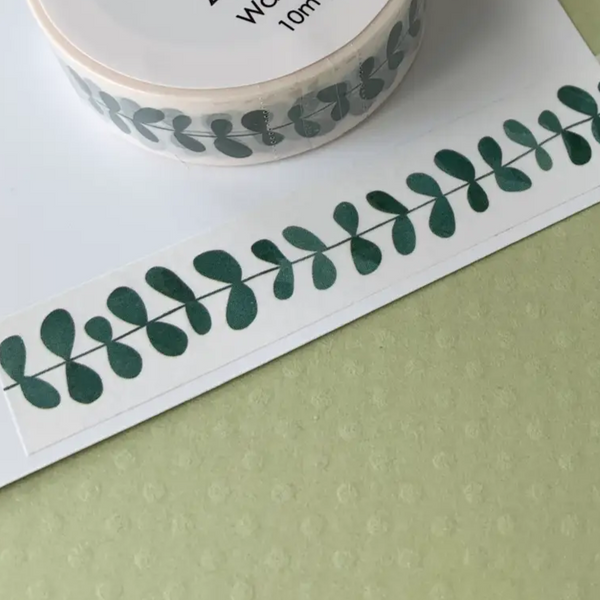 TEAL VINES WASHI TAPE