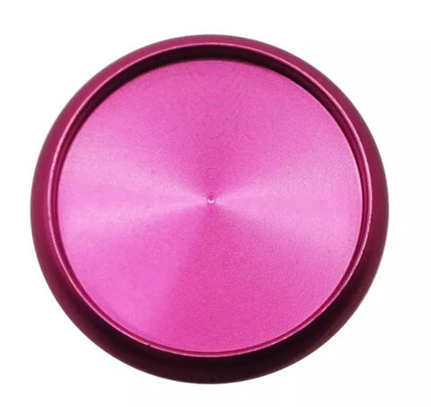 HOT PINK METAL DISCS - LARGE