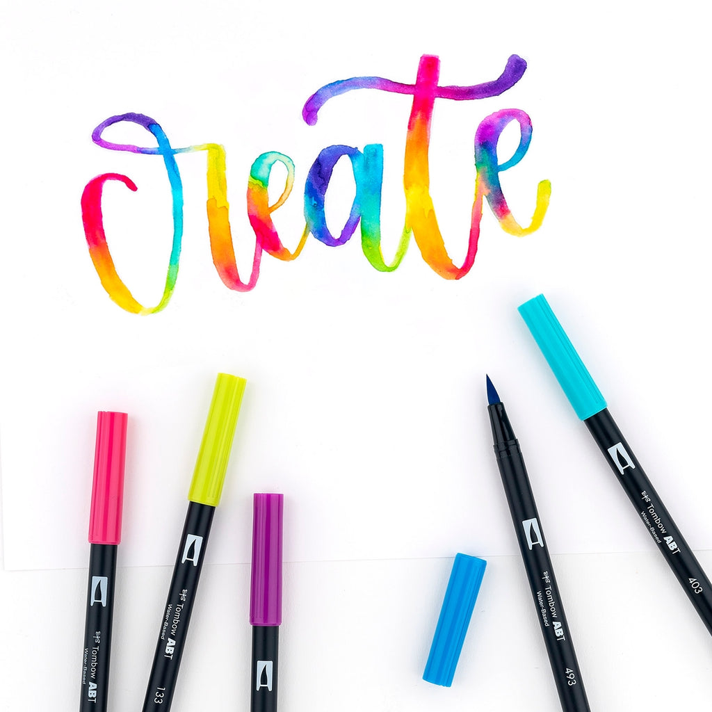 Tombow ABT Dual Brush Pens Turquoise (ABT-443) – Everything Mixed Media